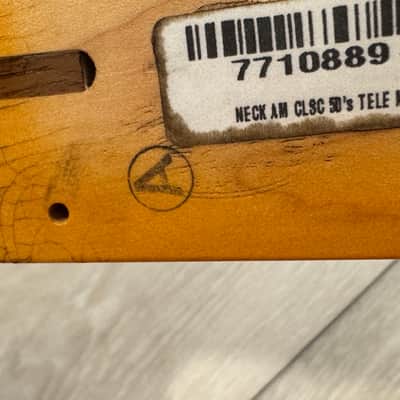 Fender Heavy RELIC 50s 51 52 Telecaster Neck, 21 Vintage Tall Frets, 9.5" Radius image 11
