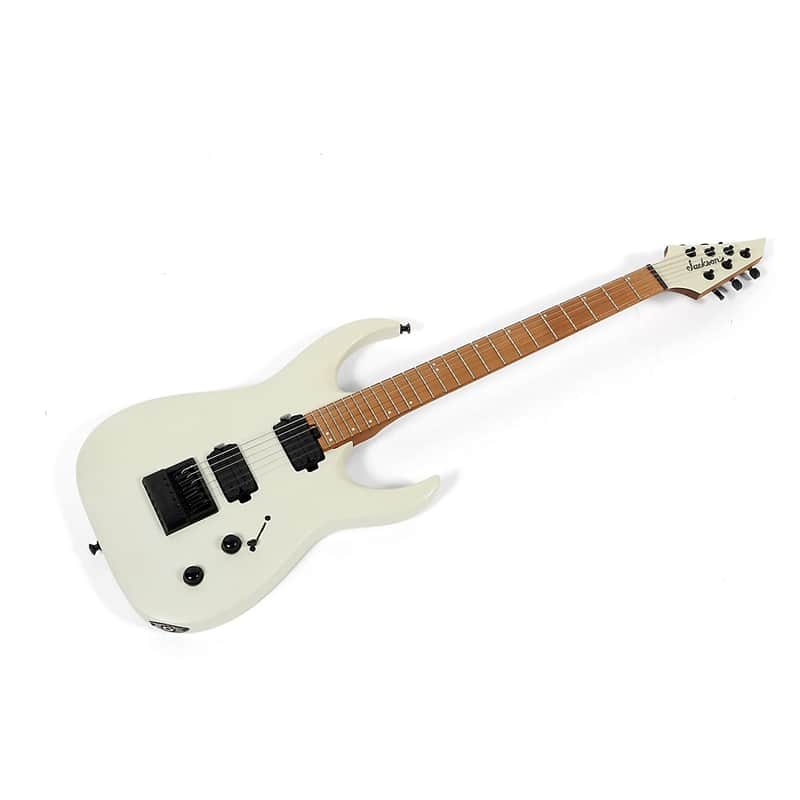 Jackson Pro Series Signature Misha Mansoor Juggernaut ET6 Electric Guitar Regular Chalk Gray image 1