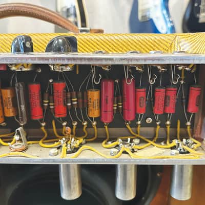 Fender Wide-Panel Pro-Amp Tweed Combo Amp 1954 image 13