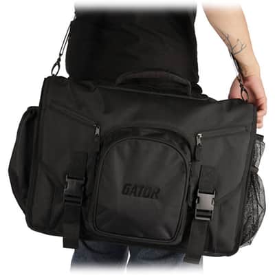 Gator Cases G-Club Series Messenger Style Bag to hold Laptop based DJ midi Controllers up to 19", laptop, & headphones G-CLUB CONTROL image 6