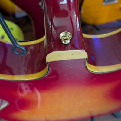 Ventura V-1400 Barney Kessel Hollow Body Electric Guitar 1960s Japan image 8