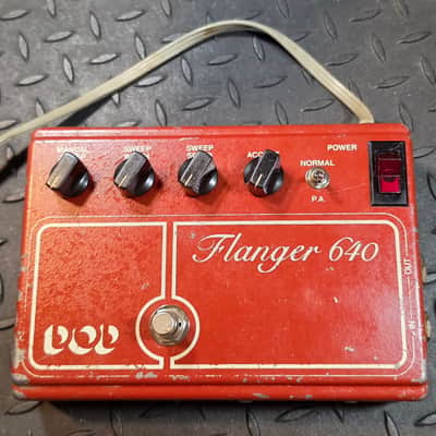DOD Flanger 640 1970's Vintage Reticon SAD1024A Chip before 670 image 2