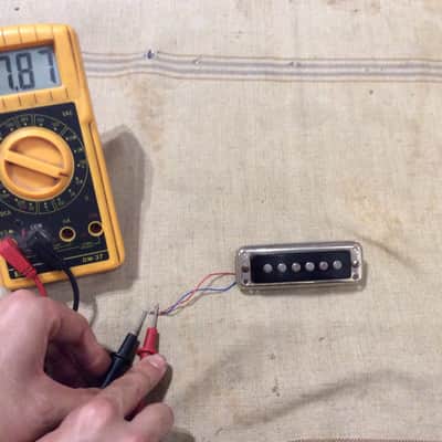 Hagstrom Electric Guitar Pickup-Bridge 1960's-Vintage-II-III-Impala-Corvette-Condor image 1