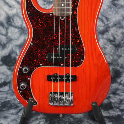 Fender Precision Bass Hot Rod Sunset Orange 1999 Left Handed image 1