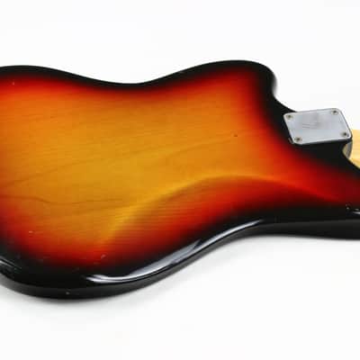 1972 Fender Jaguar Sunburst Vintage Guitar | 100% Original, Offset, Chunky Neck! image 17