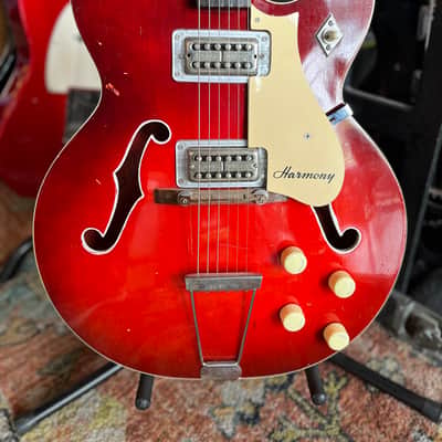 Harmony H54 Rocket 1959 - 1967 - Red Sunburst image 2