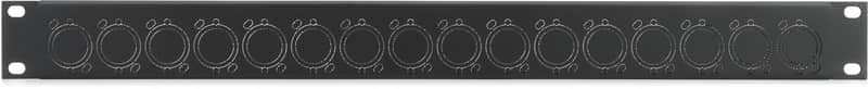 Middle Atlantic Products UNI-1 Universal Knockout Panel - 1 Rack Space (3-pack) Bundle image 1