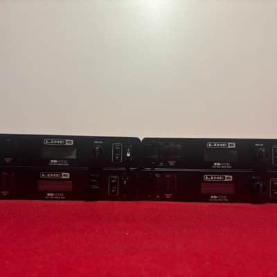 Line 6 XD-V75 Digital wireless Bodypack systems (4) w/ Receivers & Antennas image 9