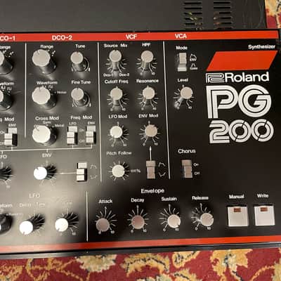 Roland MKS-30 Analog Synthesizer with PG-200 controller image 2