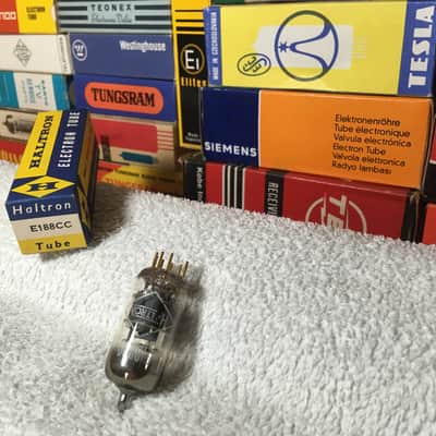 1 x NOS Philips Amperex⊿ Holland NL E188CC 7308 ~Premium LowNoise E88CC/6922/CCa ~ Transparent Detail Holographic Sound Rich Warm Dutch House Vocals Lively Response image 3