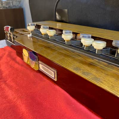 Taisho Goto - Nagoya harp.  Keyed lap steel like Japanese instrument with soft image 7