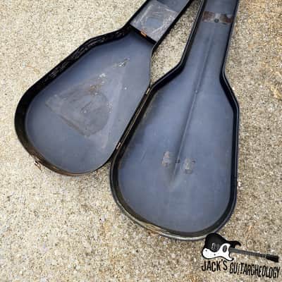 Sidewalk Sale: Vintage Molded Acoustic Guitar Case (1970s / 1980s - Black) image 3