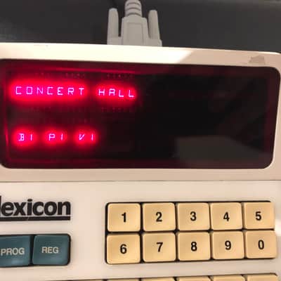Lexicon 224XL Digital Reverberator with LARC Remote 1980s - Black / White Remote image 10