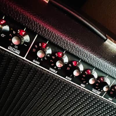 Fender Twin-Amp 2-Channel 100-Watt 2x12" Guitar Combo 1994 - 2001 - Black image 4