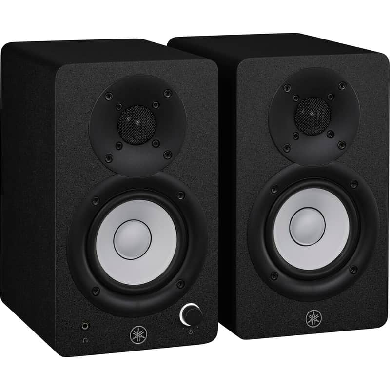 Yamaha HS3 Pair of 3.5 inch Powered Studio Monitors - Black image 1