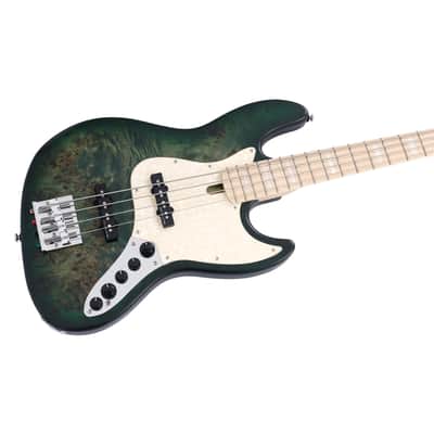 Sire Marcus Miller V7 Swamp Ash Reissue Bass Transparent Green Satin image 6