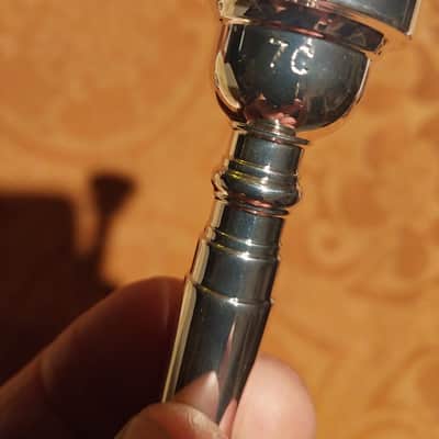 Generic 7C Trumpet Mouthpiece - Silver-Plated image 1
