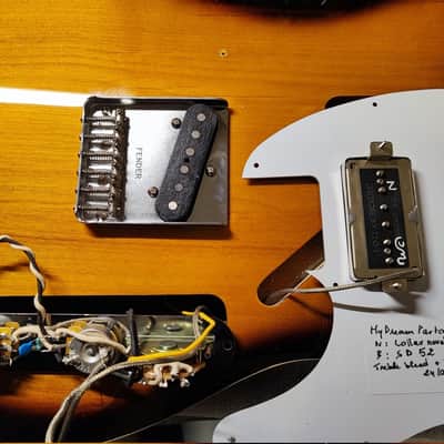 MyDream Telecaster 2021 Sunburst 2-tone image 11