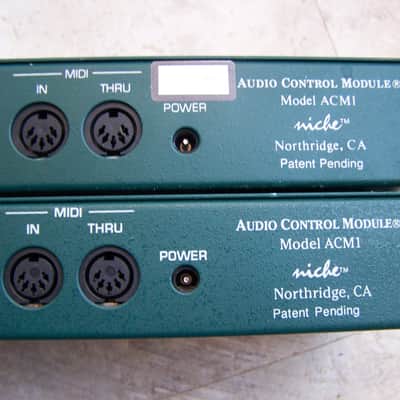 2-90s Niche ACM1 Audio Control Module MIDI Automation Pair image 3