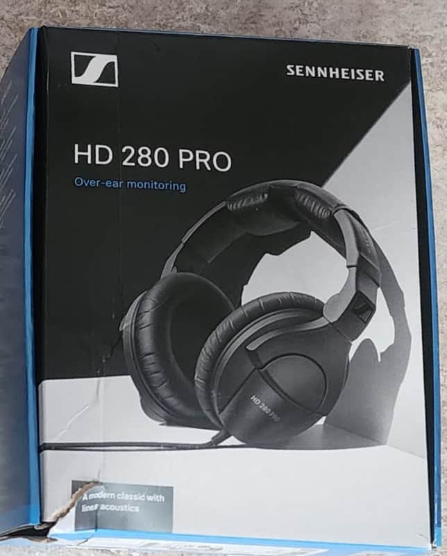 Sennheiser HD 280 Pro Over Ear Headphones 2010s - Black image 1