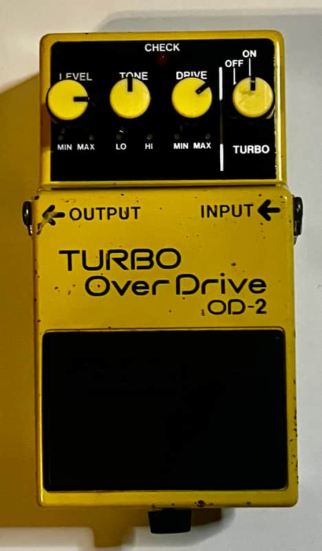 Boss OD-2 Turbo Overdrive | Reverb