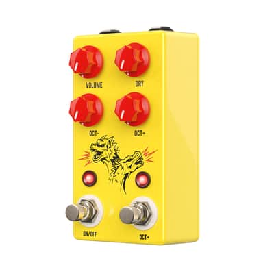 New JHS Double Dragon Lo-Fi Octave Device Guitar Effects Pedal image 2