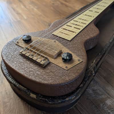 1940 Gibson Mastertone Special Vintage Lap Steel Guitar Brown W/OSSC CLEAN! image 6