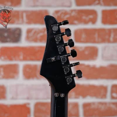 Kramer USA Pacer Carrera Black 1985 w/Hard Shell Case (Refin) image 10