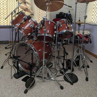 Sonor Horst Link Signature Series Bubinga Mid 1980's - Bubinga Wood with Heavy Beech Inner. image 1
