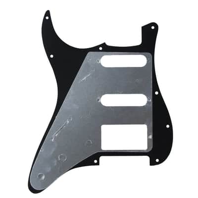 11-Hole HSS Strat Pickguard - 3-Ply White image 3