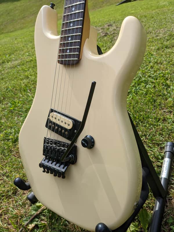 Kramer Baretta 1984 - Cream vintage image 1