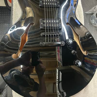 Epiphone Dot Studio 2005 - 2007 - Ebony Customized/w Hard Case image 11
