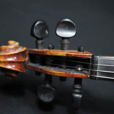 A  Anton Schroetter  Antonius Stradivarius Model 3/4 size Violin, Bow & Case   # 11 V image 4
