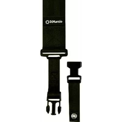 DiMarzio DD2200BK ClipLock Quick Release Strap 2 Inch Nylon Black image 1