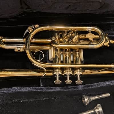 Holton 508220 1960s 1970s - Gold/Brass Cornet image 1