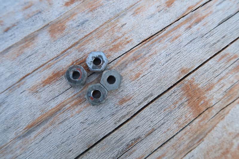 Fender Bandmaster, Bassman speaker nuts 1955 vintage real image 1