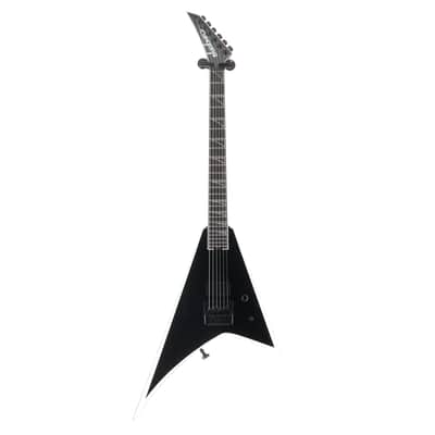 Jackson Pro Plus Series Signature Christian Andreu Rhoads RR24 EVTN, Ebony Fingerboard, Black with White Bevels (P) (01097) image 5