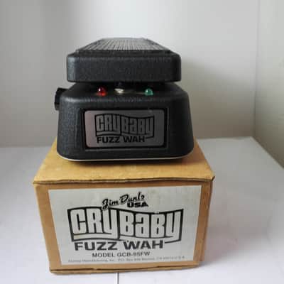 Rare Dunlop GCB-95FW CryBaby Fuzz Wah Effects Pedal Free USA Shipping image 1
