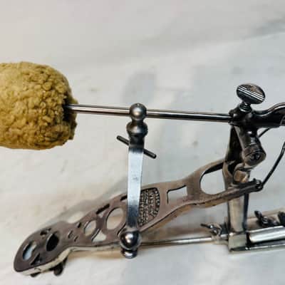 Vintage 1928 Leedy Bass Drum Pedal w/Leedy Brass Cymbal & Striker image 7