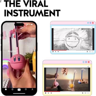 Japanese Electronic Music Synthesizer – Portable Otamatone Instrument, Fun and Easy for Musicians of All Ages image 4