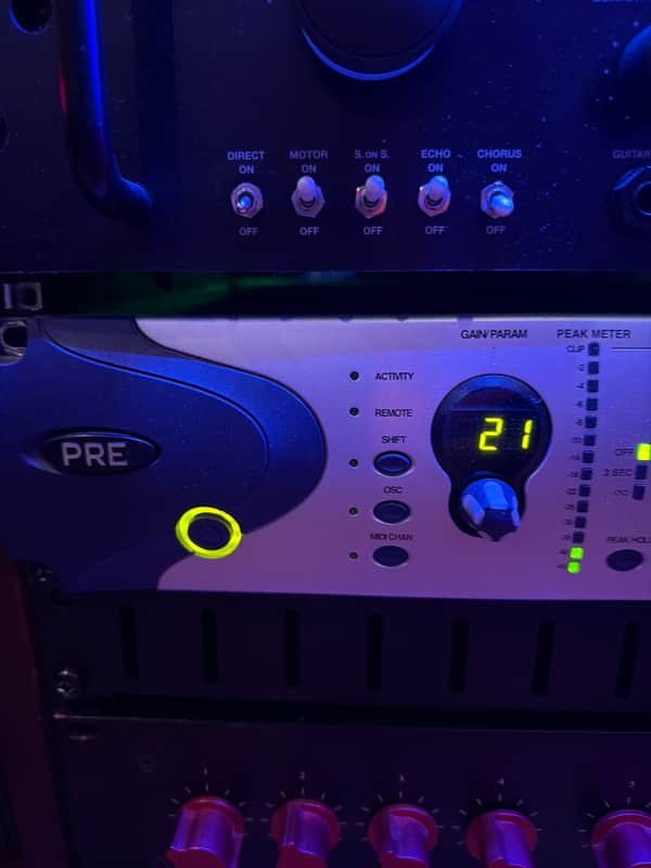 Avid PRE 8-Channel Remote Controlled Mic Preamp 2010s - Dark Gray image 1