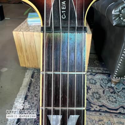 2006 Schecter Diamond Series C-1 E/A Semi-Hollow Hybrid Guitar – Dark Vintage Sunburst image 10