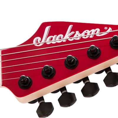 Jackson Pro Series Signature Gus G. San Dimas Style 1 Electric Guitar. Maple FB, Candy Apple Red image 7