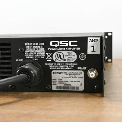 QSC PL380 Powerlight 3 Series 2-Channel Power Amplifier CG012GG image 6