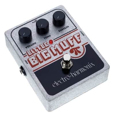 Electro-Harmonix Little Big Muff Pi Distortion / Sustainer 2006 - Present - Gray / Black / Red image 2