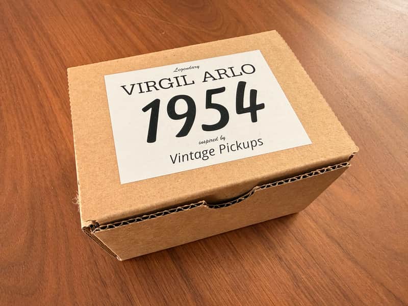 Virgil Arlo White Label 1954 Strat pickups/covers image 1