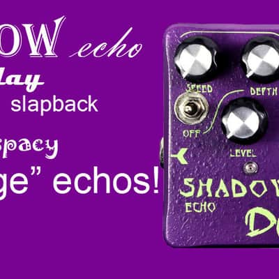 Joyo Dr. J D54 SHADOW ECHO 750ms Delay Guitar Effect Stomp Pedal image 3
