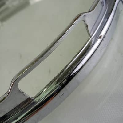 Ludwig 13"COB Triple-Flange Snare Drum Resonant Chrome-BRASS Rim/Hoop Jazz-Combo image 2