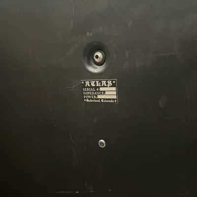 Atlas Sound Oversized 4x12 2019 - Ebony image 2