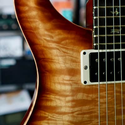 PRS P22 Custom 22 Piezo Stoptail Quilted 10 Top Natural Smokeburst 2012 image 2